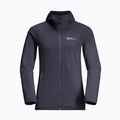 Jack Wolfskin women's fleece jacket Kolbenberg Hooded Fz graphite 7