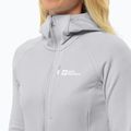 Jack Wolfskin women's fleece jacket Kolbenberg Hooded Fz cool grey 4
