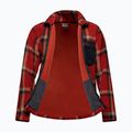 Men's Jack Wolfskin Fleece Sweatshirt Felslicht Check intense rust 8