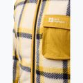 Jack Wolfskin men's fleece sweatshirt Felslicht Check panna cotta 3