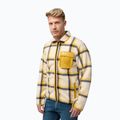 Jack Wolfskin men's fleece sweatshirt Felslicht Check panna cotta