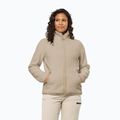Jack Wolfskin women's fleece sweatshirt High Curl anis