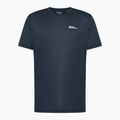 Jack Wolfskin Tech T midnight sky men's trekking T-shirt 6