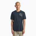 Men's trekking T-shirt Jack Wolfskin Vonnan Graphic explore midnight sky