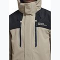 Jack Wolfskin Jasper 2L stone men's rain jacket 6