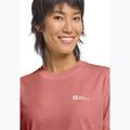 Jack Wolfskin women's t-shirt Essential mineral red 4