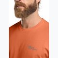 Jack Wolfskin men's t-shirt Essential burnt orange 5