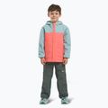 Children's rain jacket Jack Wolfskin Tucan sunset coral 2