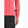 Jack Wolfskin women's fleece jacket Taunus Fz sunset coral 7