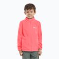 Jack Wolfskin Taunus sunset coral children's fleece sweatshirt 7