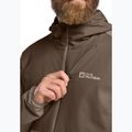 Men's trekking sweatshirt Jack Wolfskin Prelight Trail Hoody cold coffee 5