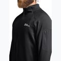 Jack Wolfskin men's trekking jacket Prelight Full Zip black 4