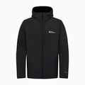 Men's rain jacket Jack Wolfskin Tempest 2l black 8
