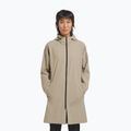 Jack Wolfskin Wellse stone women's rain coat