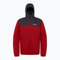 Jack Wolfskin men's softshell jacket Feldberg Hoody adrenaline red 8