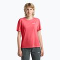 Women's trekking T-shirt Jack Wolfskin Vonnan sunset coral