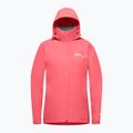 Jack Wolfskin women's rain jacket Trailtime 2L sunset coral 9