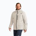 Men's ski jacket Jack Wolfskin Flowline Pro 2L Ins pale sand