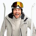 Men's ski jacket Jack Wolfskin Flowline Pro 2L Ins pale sand 4