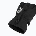 Children's trekking gloves Jack Wolfskin Easy Zip black 5