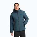 Men's rain jacket Jack Wolfskin Pamir aluminium blue