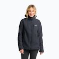 Women's fleece sweatshirt Jack Wolfskin Cradle Mountain Pile Full Zip phantom