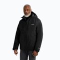 Men's down jacket Jack Wolfskin Icecape 2L Down Ins Rds black