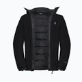 Men's down jacket Jack Wolfskin Icecape 2L Down Ins Rds black 9