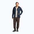 Men's trekking sweatshirt Jack Wolfskin Peak District Hooded Full Zip midnight sky 2