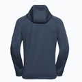 Men's trekking sweatshirt Jack Wolfskin Peak District Hooded Full Zip midnight sky 8
