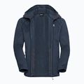 Men's trekking sweatshirt Jack Wolfskin Peak District Hooded Full Zip midnight sky 9