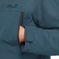Men's insulated jacket Jack Wolfskin Glacier Shield aluminium blue 4