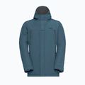 Men's insulated jacket Jack Wolfskin Glacier Shield aluminium blue 7