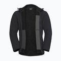 Men's trekking sweatshirt Jack Wolfskin Lake Ridge Hooded black 9