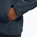 Men's trekking sweatshirt Jack Wolfskin Peak District Full Zip midnight sky 6