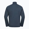 Men's trekking sweatshirt Jack Wolfskin Peak District Full Zip midnight sky 8