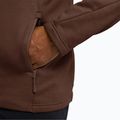 Men's trekking sweatshirt Jack Wolfskin Peak District Full Ziphot choc 6