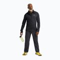 Men's trekking sweatshirt Jack Wolfskin Peak District Full Zip black 2