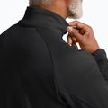 Men's trekking sweatshirt Jack Wolfskin Peak District Full Zip black 5