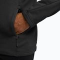Men's trekking sweatshirt Jack Wolfskin Peak District Full Zip black 6