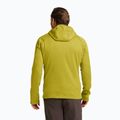 Men's trekking sweatshirt Jack Wolfskin Peak District Hooded Full Zip chartreuse 3