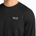 Men's longsleeve Jack Wolfskin Prelight Trail Crew black 4