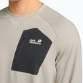 Men's longsleeve Jack Wolfskin Prelight Trail Crew pale sand 4