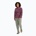 Women's trekking sweatshirt Jack Wolfskin Big Sky Half Zip raisin 2