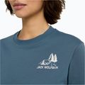 Women's T-shirt Jack Wolfskin Cadena tent aluminium blue 4