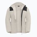 Men's fleece sweatshirt Jack Wolfskin Kammweg Pile Fz pale sand 9