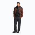 Men's fleece sweatshirt Jack Wolfskin Kammweg Pile Fz hot choc 2