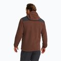 Men's fleece sweatshirt Jack Wolfskin Kammweg Pile Fz hot choc 3
