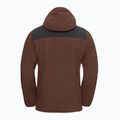 Men's fleece sweatshirt Jack Wolfskin Kammweg Pile Fz hot choc 8