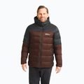 Men's down jacket Jack Wolfskin Nebelhorn Down Hoody hot choc